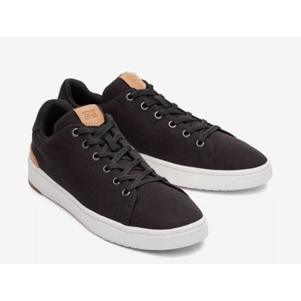 Toms Trvl Lite 2.0 Fabric Black Sneakers 8.5